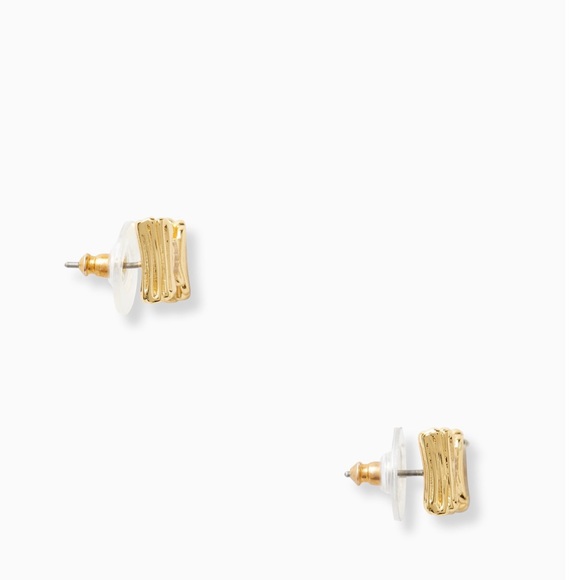 NWT KATE SPADE ♠️ ALL WRAPPED UP STUD EARRINGS - Picture 3 of 7